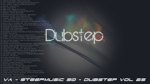 SteepMusic 50 - Dubstep vol- 25 скачать Сборник песен торрент