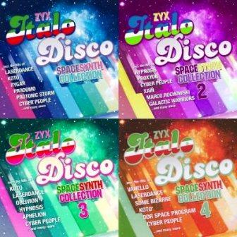 ZYX Italo Disco SpaceSynth Collection 1-4 [8CD, Compilation] скачать торрент файл