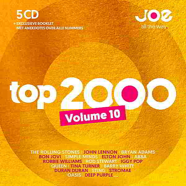 Joe FM Top 2000 Volume 10 [5CD] скачать Сборник песен торрент