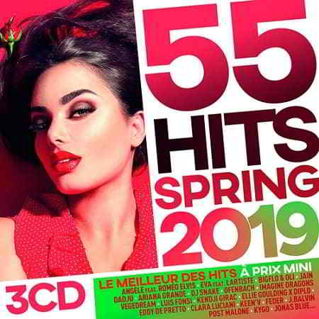 55 Hits Spring 2019 [3CD] скачать Сборник песен торрент