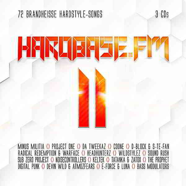 Hardbase.FM 11 [3CD] скачать Сборник песен торрент