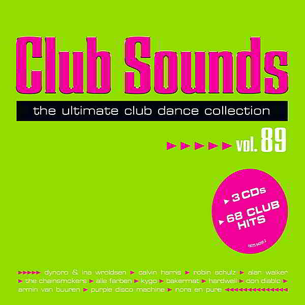 Club Sounds Vol.89 [3CD] скачать Сборник песен торрент