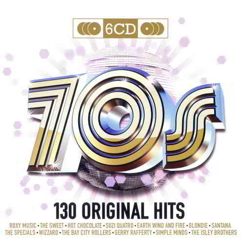 70's - 130 Original Hits [6CD] скачать Сборник песен торрент