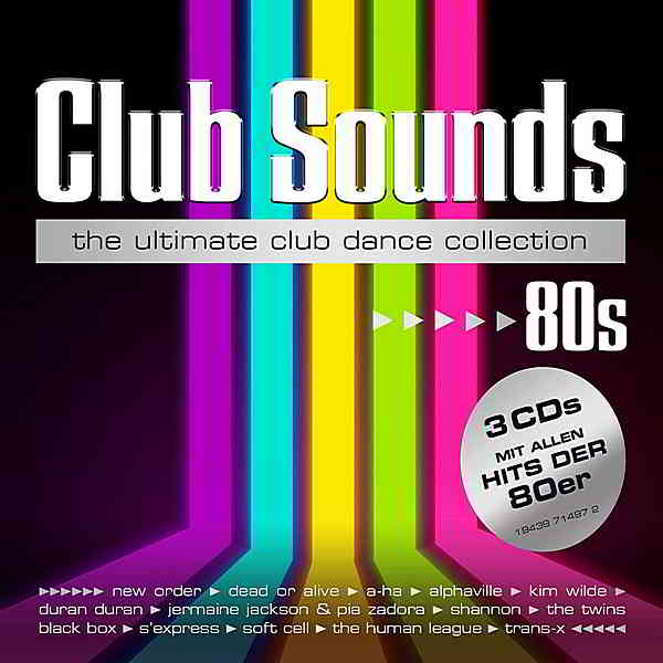 Club Sounds 80s [3CD] скачать Сборник песен торрент