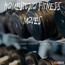 Homestudio Fitness Moves: 100 Great Tracks to Train At Home скачать Сборник песен торрент