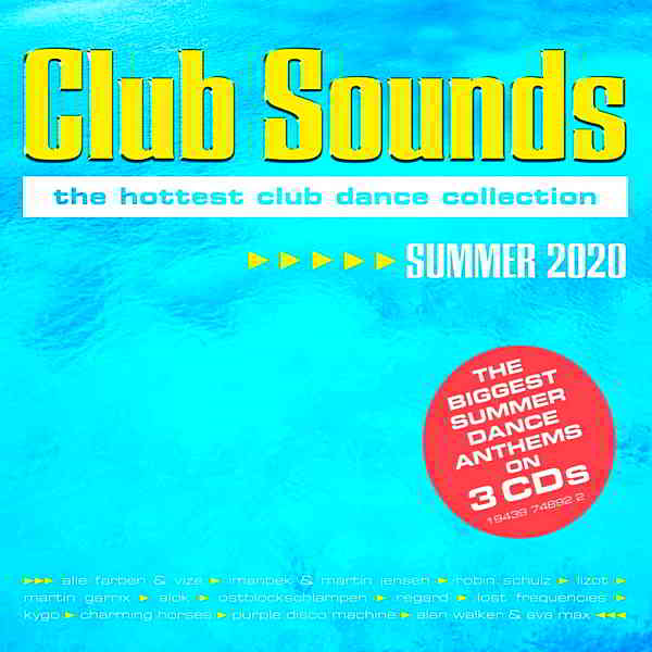 Club Sounds Summer 2020 [3CD] скачать Сборник песен торрент